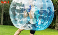 wear a zorb ball for fun